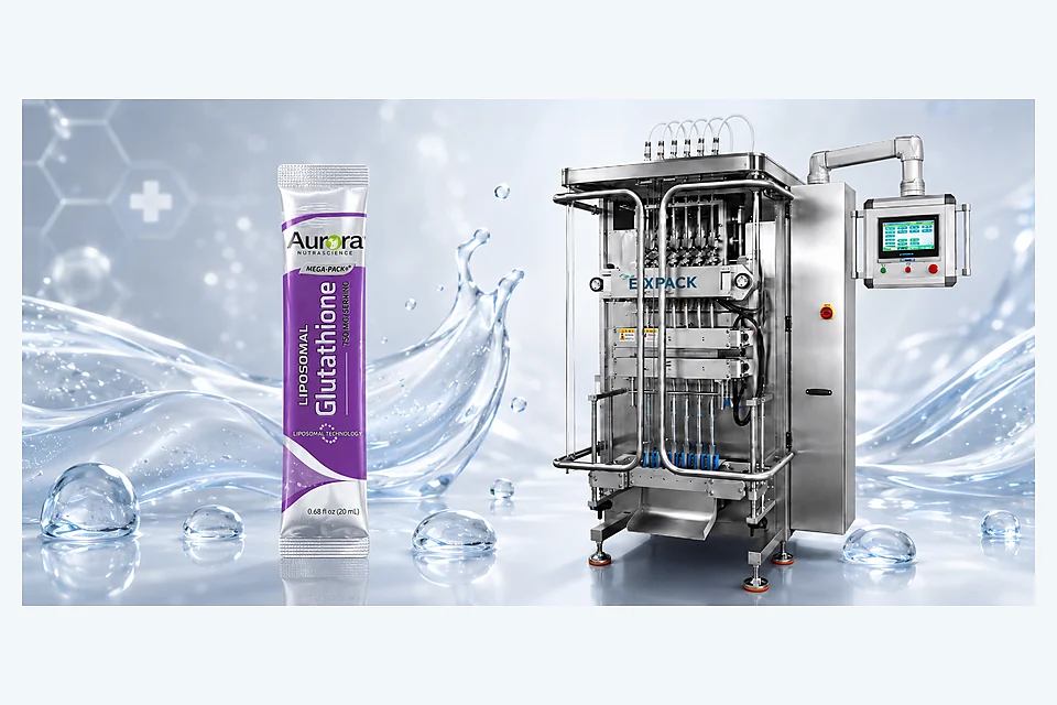 Aurora pharma-sensitive gel stick pack route. project visual